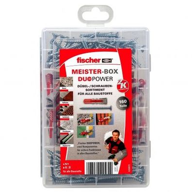 Fischer Meister Box Duo Power 6, 8 + passenden Schrauben Nr. 535972