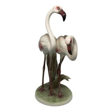 Flamingo Flamingos Paar Keramik Wien 31 cm 10000