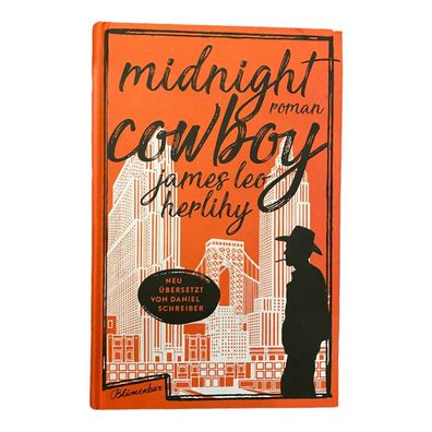 356 James Leo Herlihy Midnight COWBOY Roman HC SEHR GUTER Zustand!