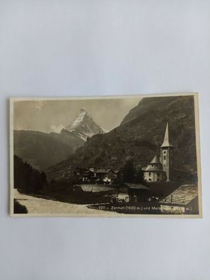 Schweiz Zermatt und Matterhorn 670