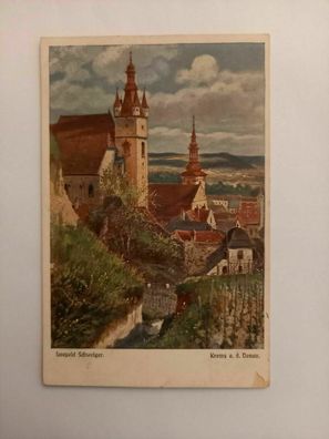 Leopold Schweiger Krems Künstlerkarte 12058