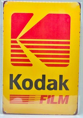 Nostalgie Retro Schild "Kodak Film" 30 x 20 neu & OVP 12080 (Gr. 30x20)