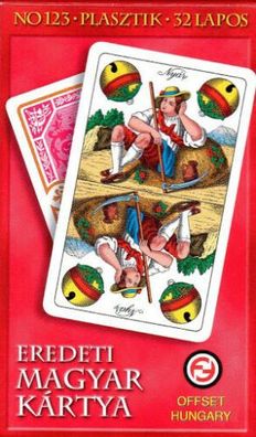 Original ungarisches Kartenspiel – eredeti magyar kártya