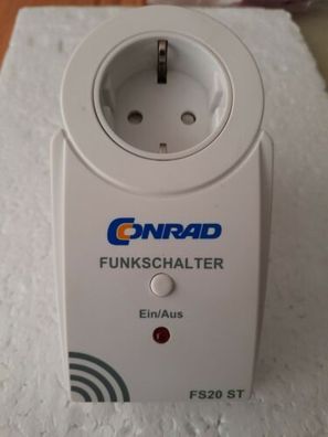 Conrad FS20 ST Funksteckdose Funkschalter IP20, gebraucht guter Zustand