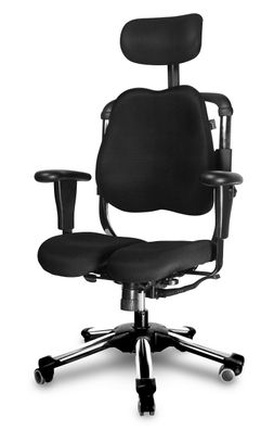 Harastuhl Bürostuhl ZEN 01 ergonomische S-Form Chefsessel Schreibtischstuhl