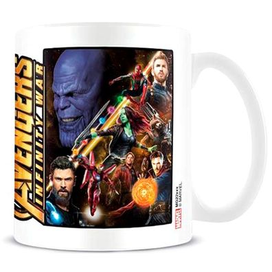 Marvel Avengers Infinity War Tasse 315ml Cup Mug Superhelden Superheroes
