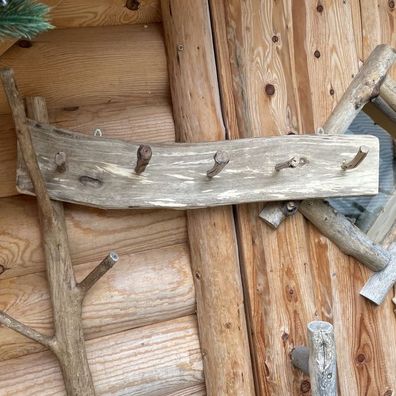 Wandgarderobe Sauna Handtuchhalter Rustikal Blockhaus Hacken Finnische Jagd Deko