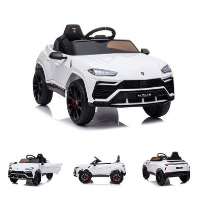 ES-Toys Kinder Elektroauto Lamborghini Urus, Radio, Mp3, EVA-Reifen Scheinwerfer