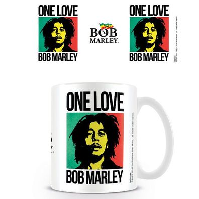 Bob Marley Tasse One Love Bob Marley 315ml Keramiktasse Kaffeetasse Mug Cup