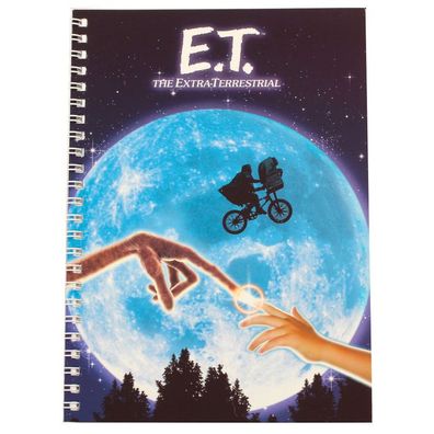 E.T. Notizbuch mit Spiralbindung Notebook Notizen Schule Schulbedarf
