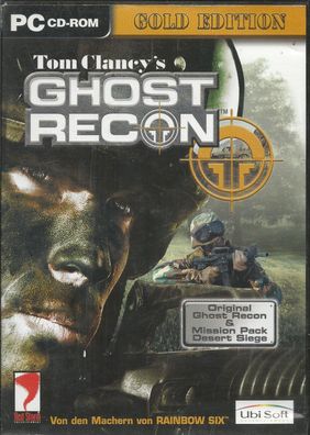 Tom Clanceys Ghost Recon Gold Edition (PC, 2001, DVD-Box) Zustand gut