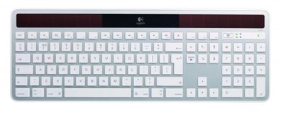 Logitech K750 Solar Keyboard for MAC Silver (CHE Layout - QWERTZ)