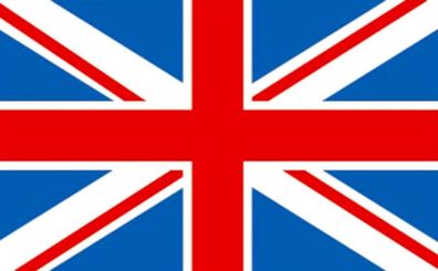 Talamex, Gastlandflagge England (Union Jack) 20cm x 30cm
