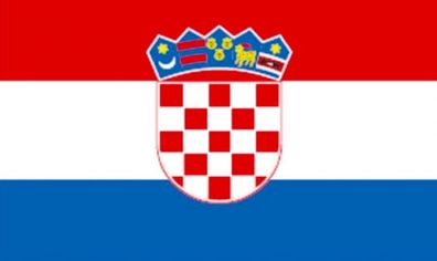 Talamex, Gastlandflagge Kroatien 20cm x 30cm