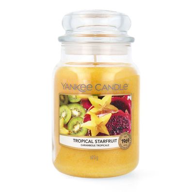Yankee Candle Tropical Starfruit Duftkerze Großes Glas 623 g