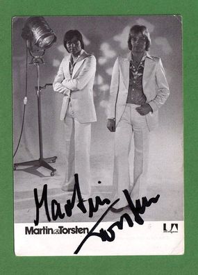 Martin & Torsten (deutsches Musikerduo ) - persönlich signiert