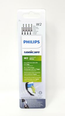Philips Sonicare HX6068/13 W2 Optimal White 8er Pack Bürstenkopf Ersatz Aufsteck
