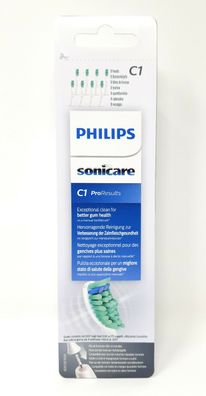 Philips Sonicare HX6018/07 C1 Pro Results 8er Pack Bürstenkopf Ersatz Aufsteck