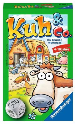 Ravensburger 23160 Mitbringspiel Kuh & Co.