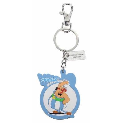Asterix & Obelix Gummi-Schlüsselanhänger Obelix Keychain Keyring