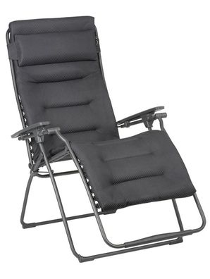 Relax Futura Clippe Be Comfort XL dark grey, Stahl 100% Polyester