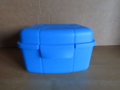 Brotdose Lunchdose Snackbox blau Klappdeckel / Jes Collection