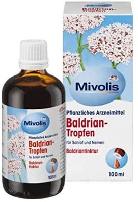Mivolis Baldrian-Tropfen für Schlaf und Nerven 1x100 ml