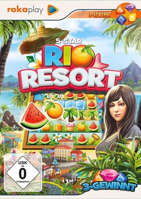 5 Star Rio Resort - Match 3 - 3 Gewinnt Spiel - PC Download Version