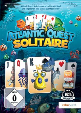 Atlantic Quest Solitaire - Kartenspiel - 70 Levels - PC Download Version