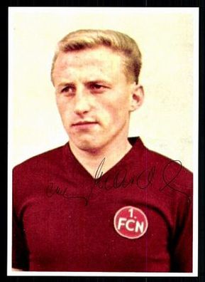 Hermann Marchl 1 FC Nürnberg 60er Jahre Autogrammkarte Original Signiert