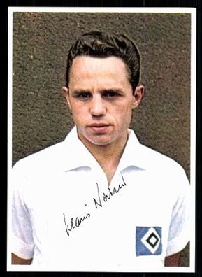 Klaus Neiser Hamburger SV 60er Jahre Autogrammkarte Original Signiert