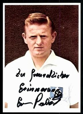 Erwin Piechowiak Hamburger SV 60er Jahre Autogrammkarte Original Signiert