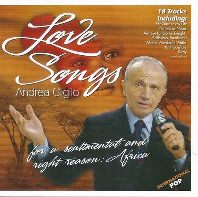 CD: Andrea Giglio: Love Songs - Sconosciuto MD 015