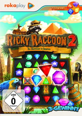 Ricky Raccoon 2: Abenteuer in Ägypten - Match 3 Spielspaß - PC Download Version