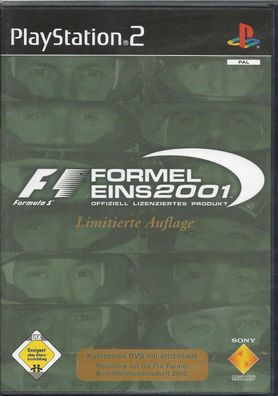 Formel Eins 2001 (Sony PlayStation 2, DVD-Box) sehr guter Zustand