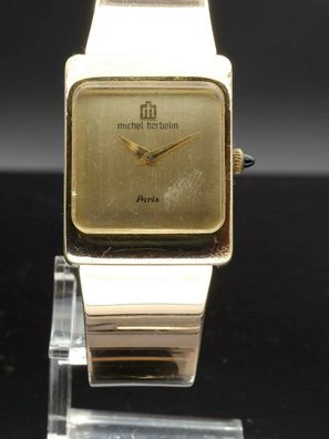 MICHEL Herbelin Paris Damenuhr vergoldet Handaufzug 6381
