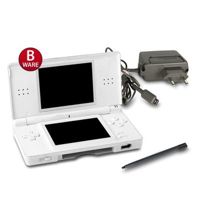 Nintendo DS Lite Konsole in Weiss / White mit Ladekabel #71B