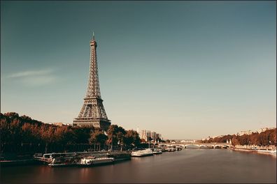 Muralo VINYL Fototapete XXL TAPETE Paris Eiffelturm 468