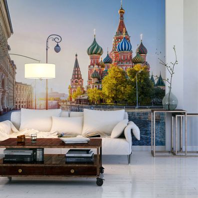 Muralo VINYL Fototapete XXL TAPETE Jugend Russland Moskau Marktplatz 2699