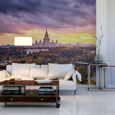Muralo VINYL Fototapete XXL TAPETE Jugend Panorama Moskau 3D 2707