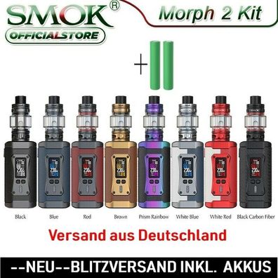 SMOK Morph 2 FULL Kit 7.5 ml TF-Tank Smoktech Smok Alien 3 230Watt 2x Akku