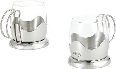 Küchenprofi Gläser Teegläser Earl Grey 2 Stk. Transparent