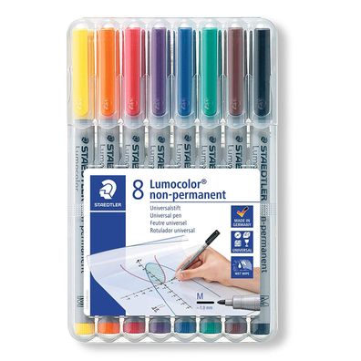 Staedtler Lumocolor NonPermanent Marker 315M 8er Etui