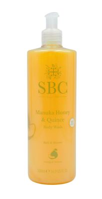 SBC Manuka Honey & Quince Body Wash 500ml Manuka Honig & Quitte
