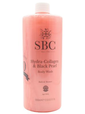 SBC Body Wash Hydra Collagen & Black Pearl 1 Liter