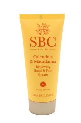 SBC Calendula & Macadamia Hand - und Fußcreme 100ml