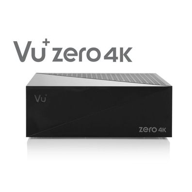 VU+ Plus Zero 4K DVB-S2X Multistream E2 Linux HbbTV UHD 2160p Sat Receiver Schwa