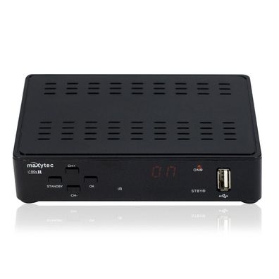 Maxytec i100sR 4K UHD Sat IP-Receiver (DVB-S2, LAN, HDMI, USB 2.0, HEVC, Mediapl