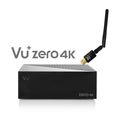 VU+ Plus Zero 4K DVB-S2X Multistream Linux HbbTV UHD 600Mbit Wlan Sat Receiver