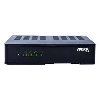 Apebox C2 Full HD H.265 LAN DVB-S2 DVB-C/ T2 Combo Multimedia IP Receiver